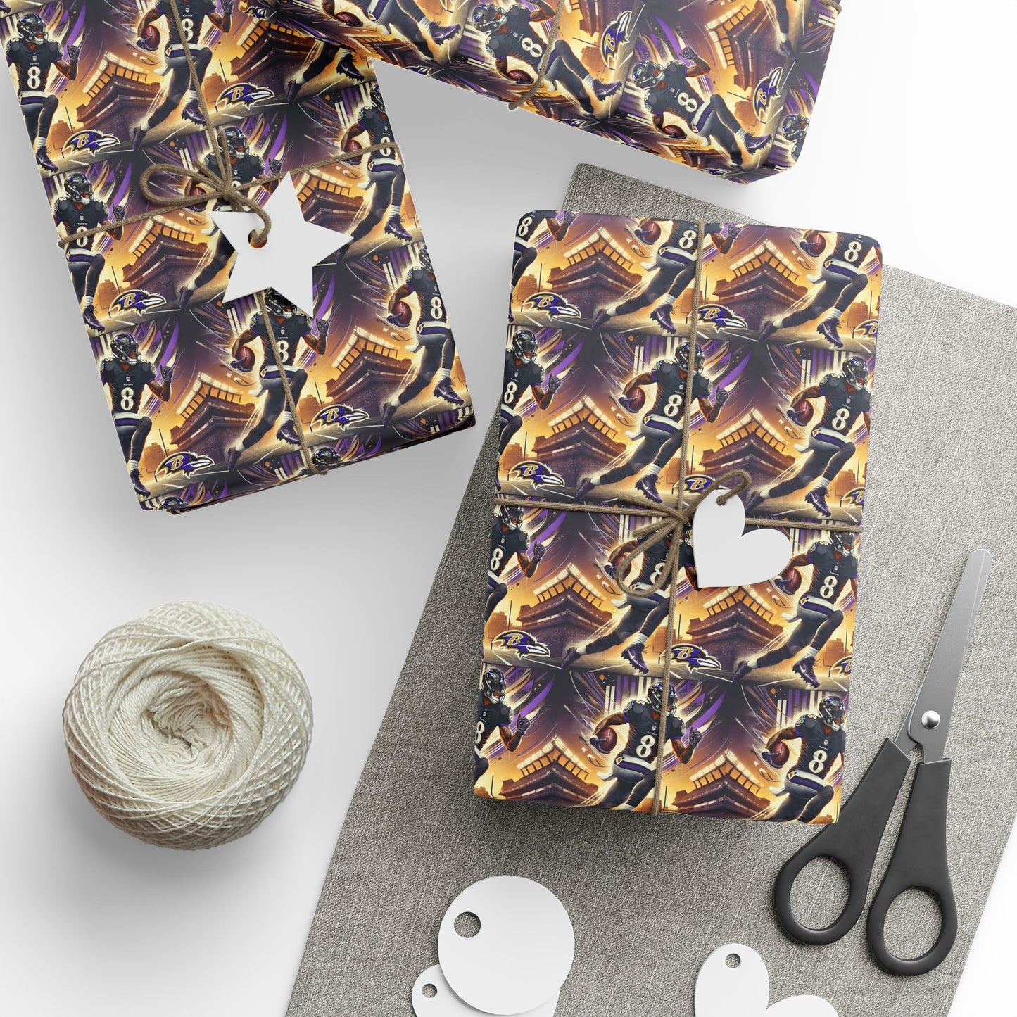 Baltimore Ravens Wrapping Papers