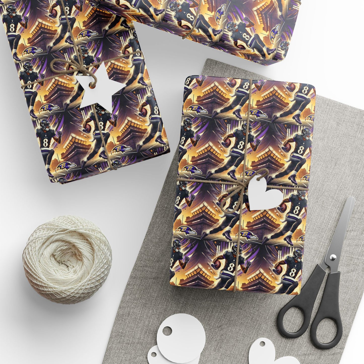 Baltimore Ravens Wrapping Papers