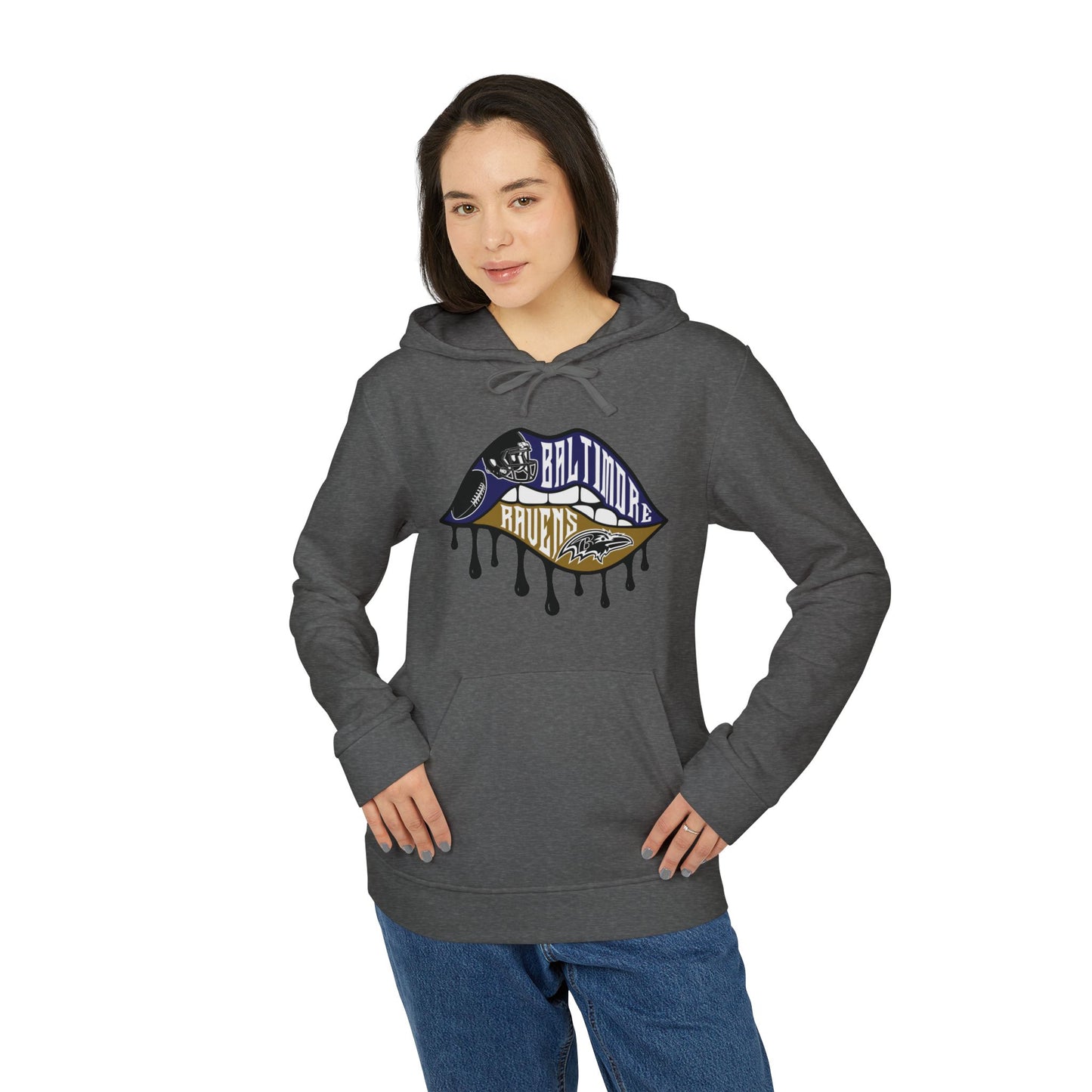 Baltimore Ravens Fleece Adidas Hoodie